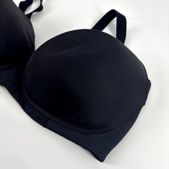 Vanity Fair Black wireless lightly padded bra Size 42D - Picture 3 of 9